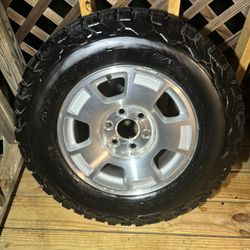 chevy 6 lug rims and tires 