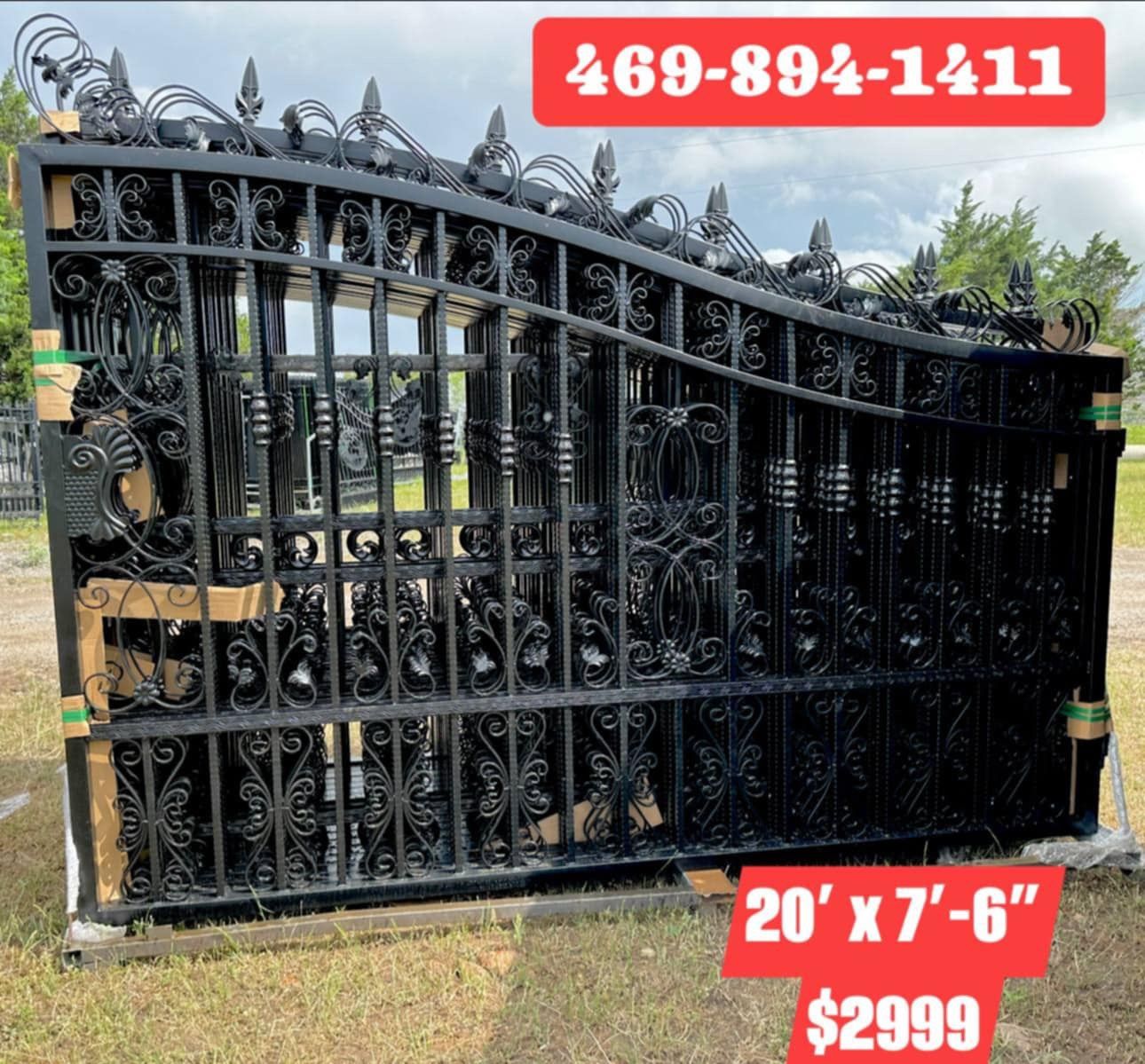 Entry Gate 20Ft