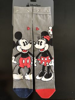 Mickey and Minnie socks