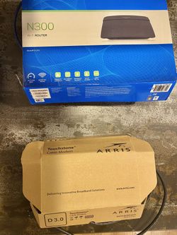 Arris Modem and Linksys Router