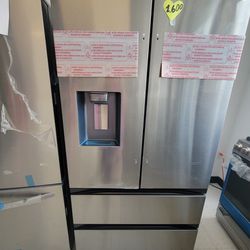 Samsung Stainless Steel 4-door French Door Refrigerator New Scratch And Dent With 6months Warranty 