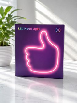 RGB LED Neon Light Thumbs Up Sign