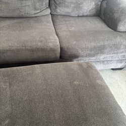 Brown Couch And Love Seat Set 