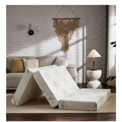 Folding Memory Foam Twin Mattress