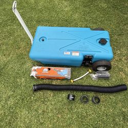 RV Sewer Tote With Tote Tank Sewer Hose Kit