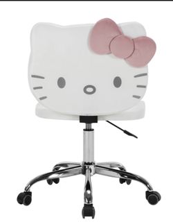 Hello Kitty Kawaii Swivel Vanity Chair