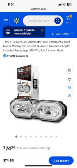 Chase Light Offroad Canam Rzr