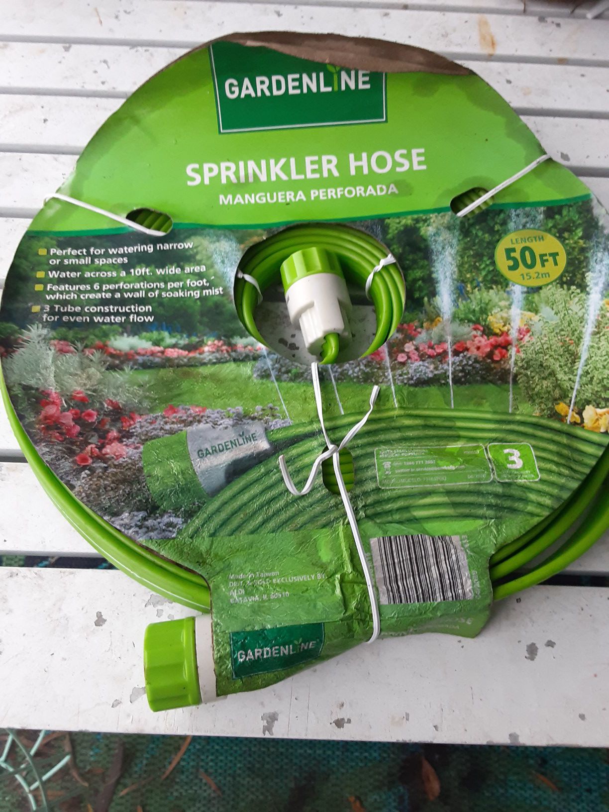 Gardenline sprinkler hose