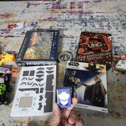 $15 For ALL Games Kids Uno Star Wars Puzzle New England Patriots Bananagrams Game Nerf 