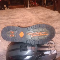 Harley Davidson Harness Biker Boots