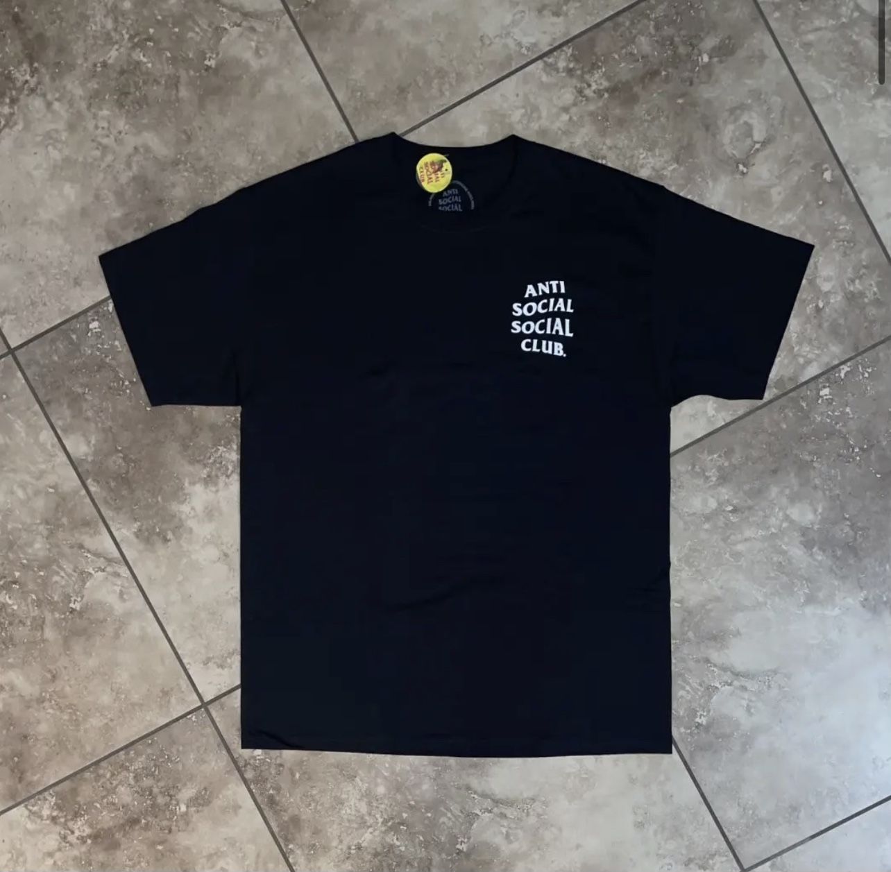 Anti Social Social Club Mind Games Black tee