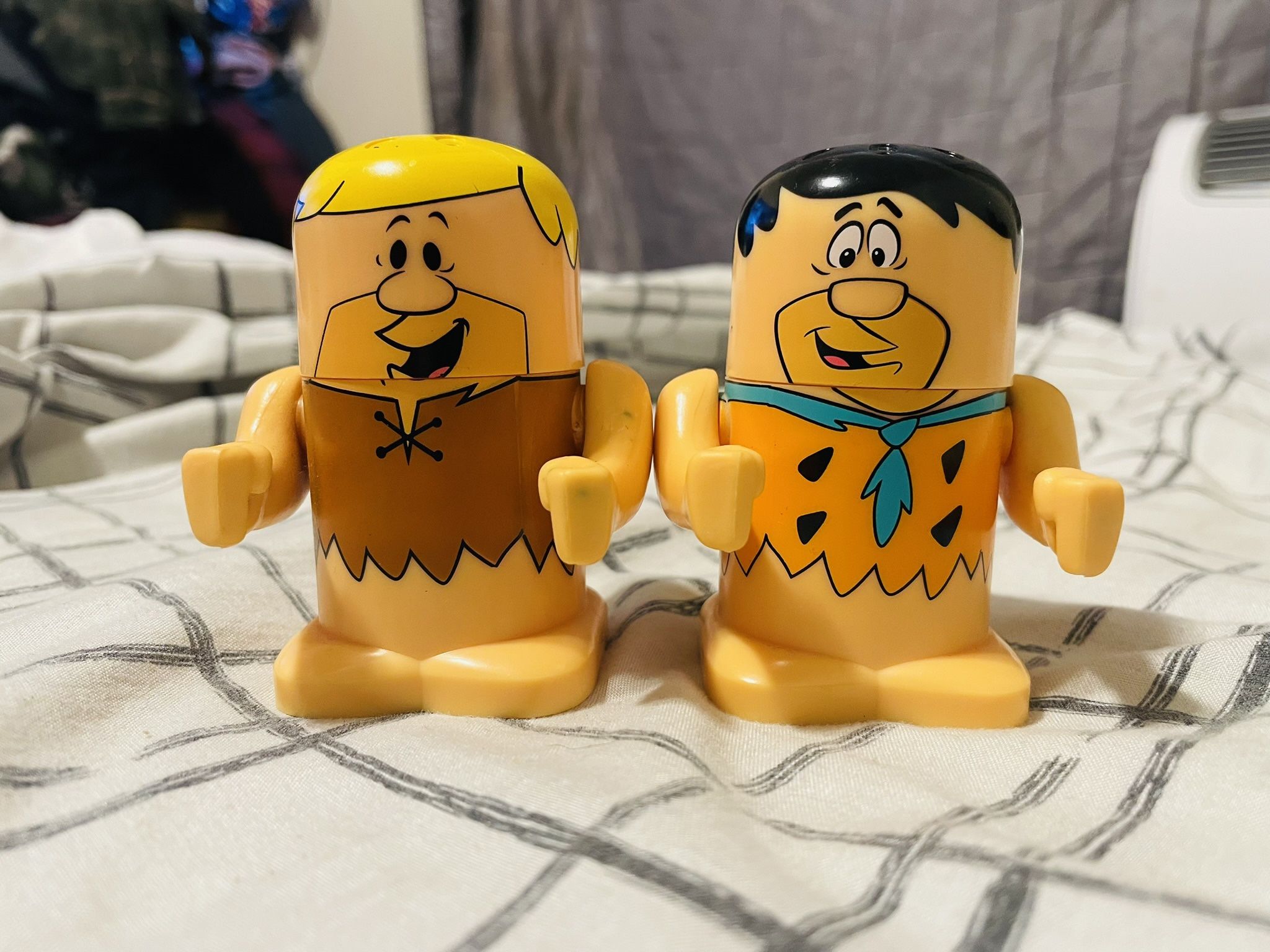 Barney & Fred Salt and Pepper Shakers