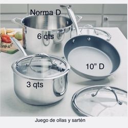 Set De Ollas Y Sartén Nuevas En Sus Cajas 🌺 Princess House 🌺