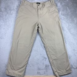 Men’s Eddie Bauer Relaxed Fit Specially Dyed Flannel Lined Pants •W40 L34*GUC