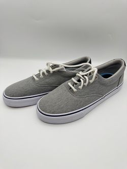 Dockers Gray Canvas Low-Top Sneakers