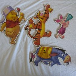 Winnie The Pooh And His Friends Wall Hanging Art