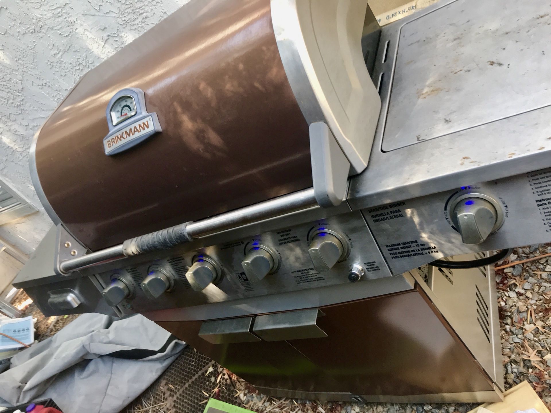 Brinkmann 5 Burner Gas Grill