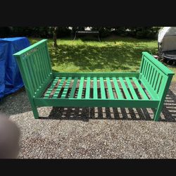 Wooden Bed Frame - Twin Size