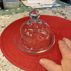 Princess House Vintage Domed Butter/cheese Dish