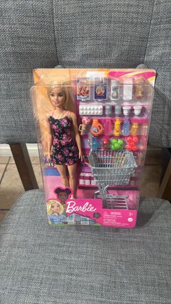 Barbie Doll Supermarket Shopping Set