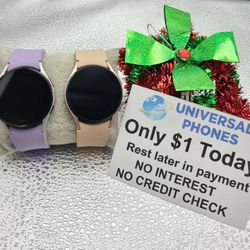 SAMSUNG GALAXY WATCH  5  UNLOCKED NEW IN BOX $1 DOWN TODAY REST IN PAYMENTS.NO CREDIT CHECK 