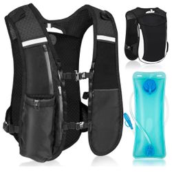 Hydration Backpack with 2L Water Bladder