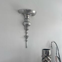 2 Wall Decor In Silver
