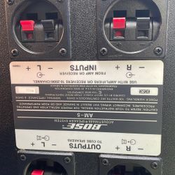 Bose Acoustics Speaker System Am-5