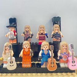 Taylor Swift Eras Tour Character Lot LEGO Compatible