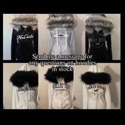 Fur Hoodies 