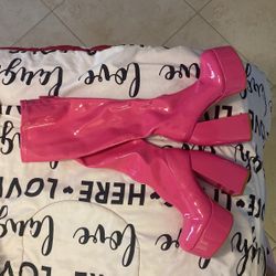 Pink Boots 