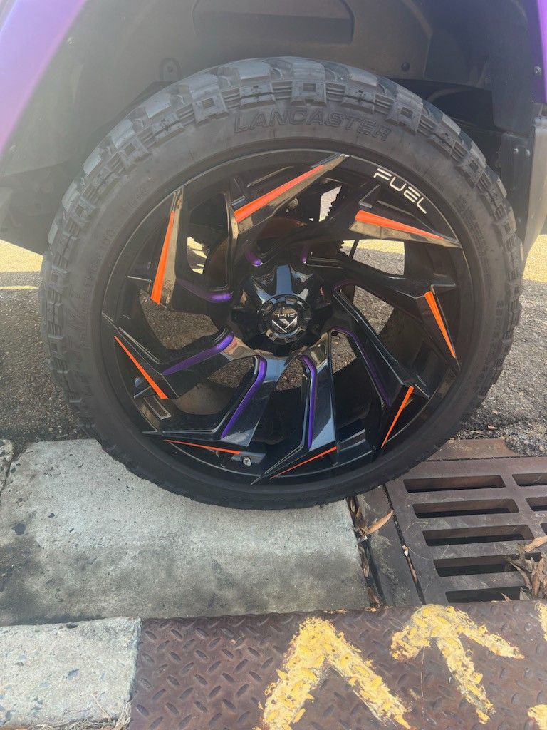 24 Inch Off Road Rims Off Jeep Wrangler