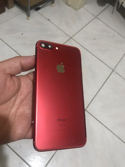 iphone 7 plus 32gb red (note wifi not working Front camera not working ) $200