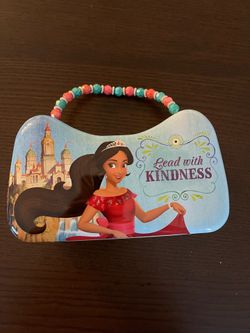 Girls Kids Metal Disney Lunch Box Supplies Box