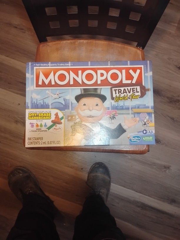 Monopoly Unopened Travel World Tour