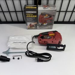 Chicago Electric 69582 Orbital Jigsaw 5A Variable Speed NEW Open Box w/ Accessories