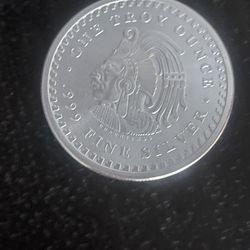 1 Oz Silver Aztec Calendar Coin