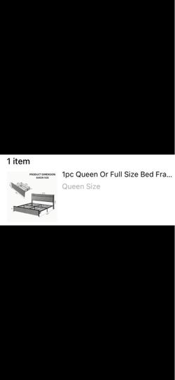 Queen Bed Frame