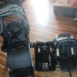 Carseat,Base And Stroller