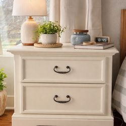 White/Pastel Nightstand for Sale