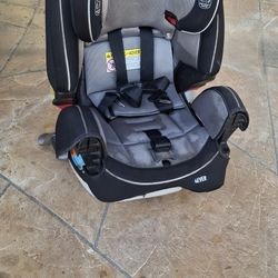 Black N Gray Recliner Carseat