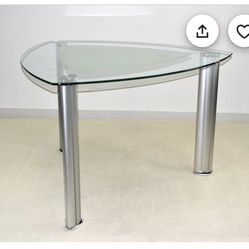 Glass Top Dining Table With 6 Chairs 
