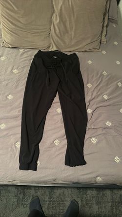 COVE Black Jogger Pants with Drawstring 36/30