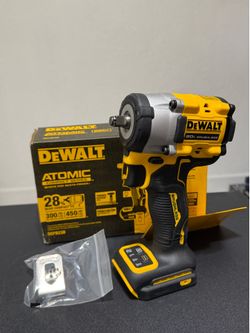 DEWALT ATOMIC 20V MAX Cordless Brushless 3/8 in.Variable Speed Impact Wrench (Tool Only)