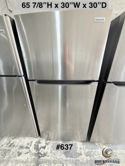 Frigidaire refrigerator top and bottom (#637)