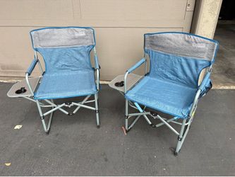 Set of Camping Director Chairs