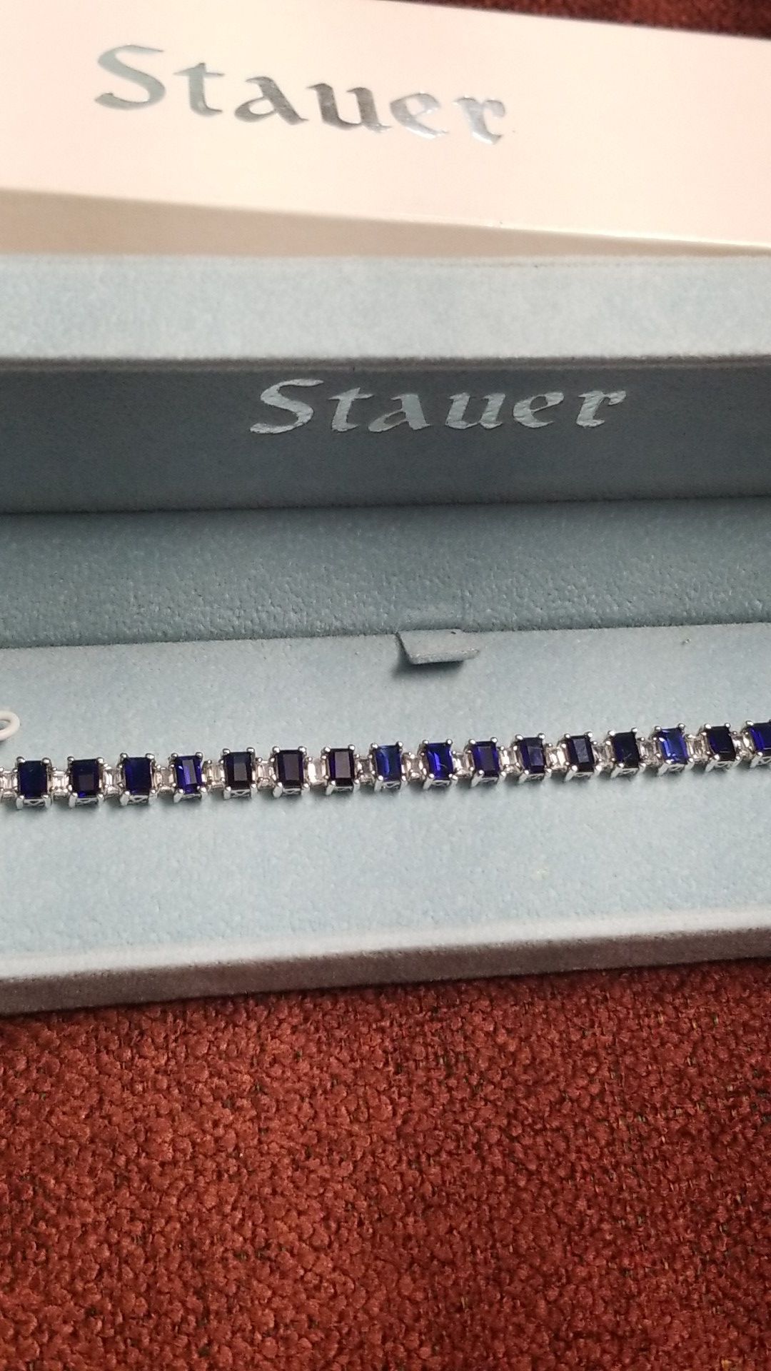 STAUER STERLING SILVER STUNNING BRACELET