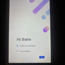 Lenovo M9 Tablet Like New