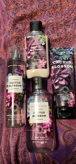 Bath and Body Works women’s CACTUS BLOSSOM fragrance set