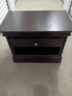 Wooden Nightstand